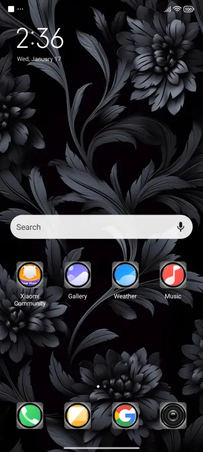 PureBlack - Screenshot 2