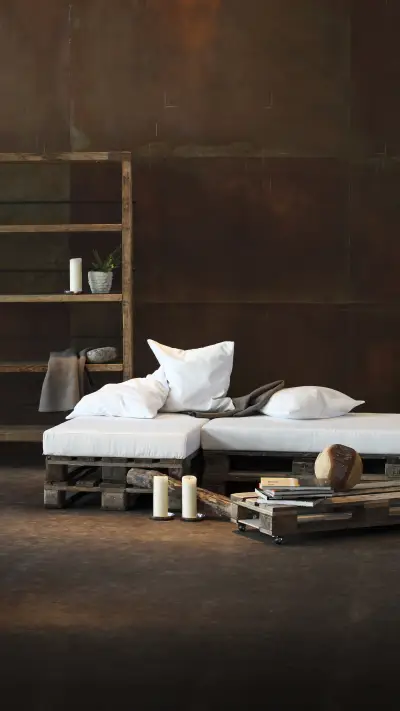 Turning waste into treasure and creating artistic home