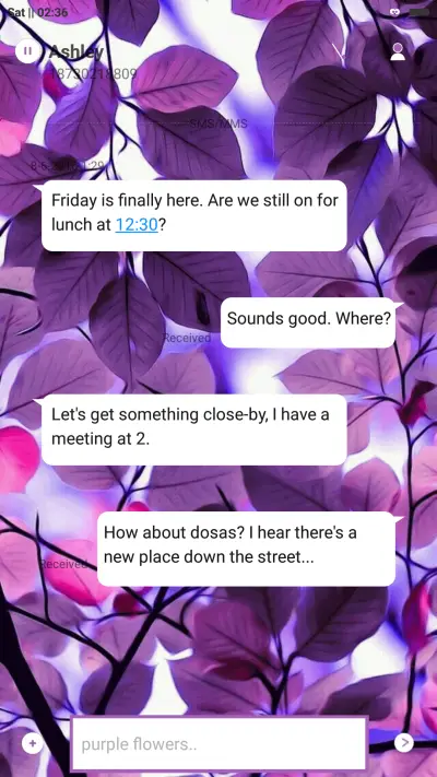 Purple flowers - Screenshot 8