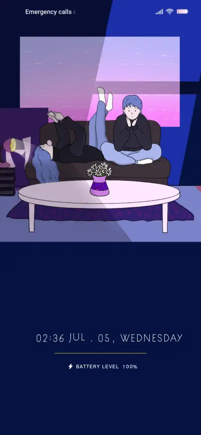 Sunset couple - Screenshot 1