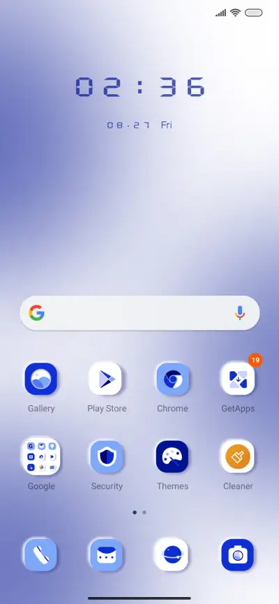 Klein Blue - Screenshot 2