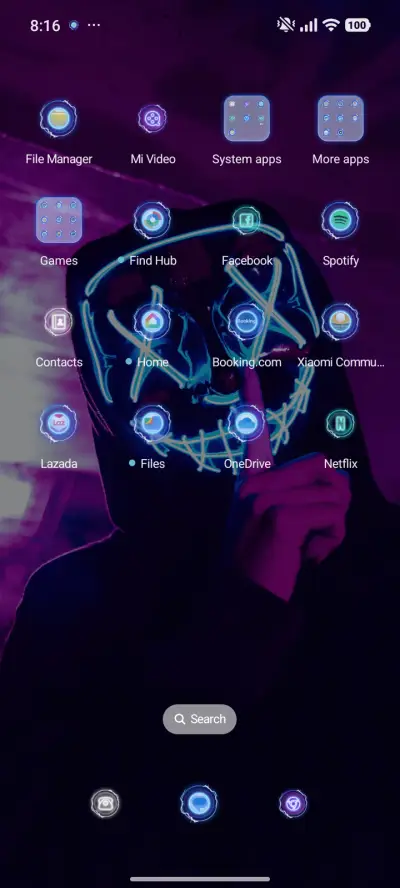 Mysterious Neon - Screenshot 3