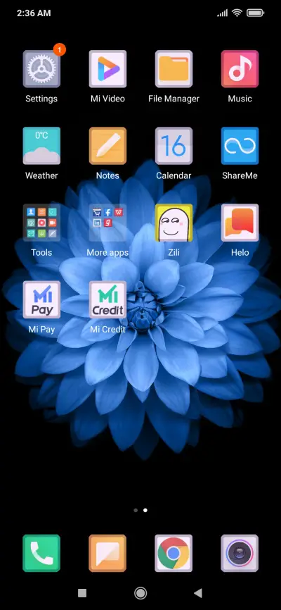 iOS Blue - Screenshot 3