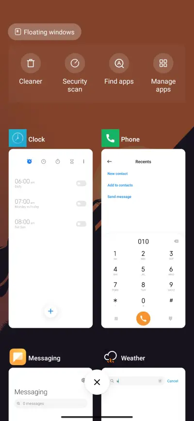 Orange dark v12 - Screenshot 4