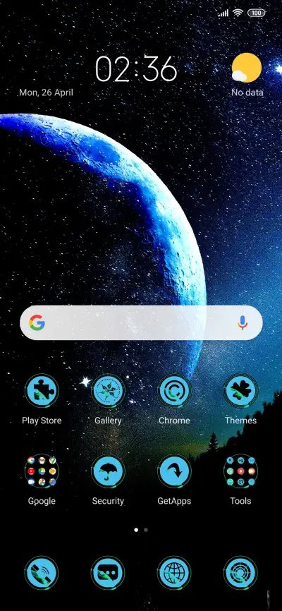 Starry Night Earth - Screenshot 2