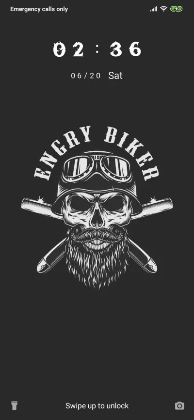 Biker Skull - Dark_3MDS