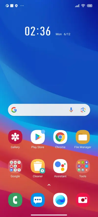 Warna-X UI - Screenshot 2