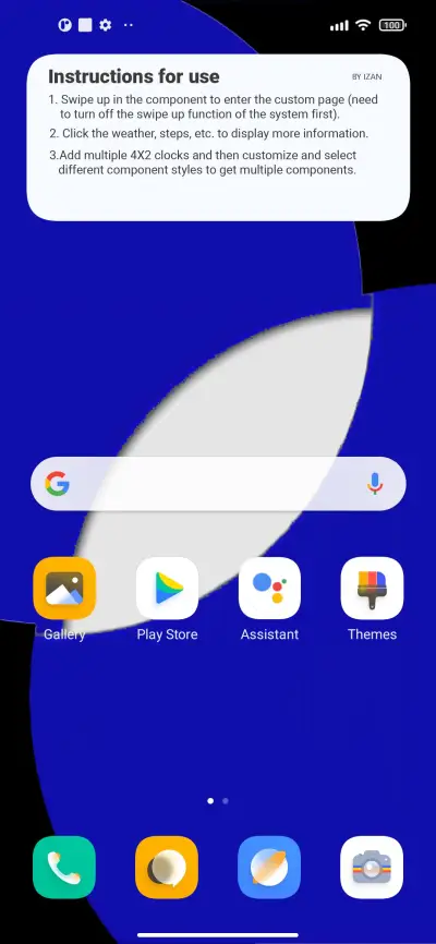 Blue UI - Screenshot 2