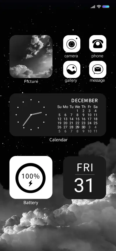 black and white - Screenshot 1