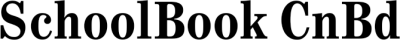 SchoolBook CnBd FONT for Xiaomi MIUI HyperOS