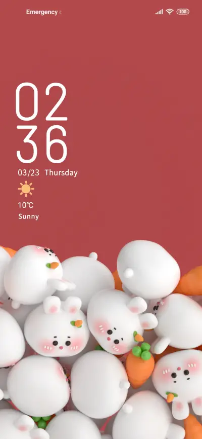 3D Rabbits Drop - Screenshot 2