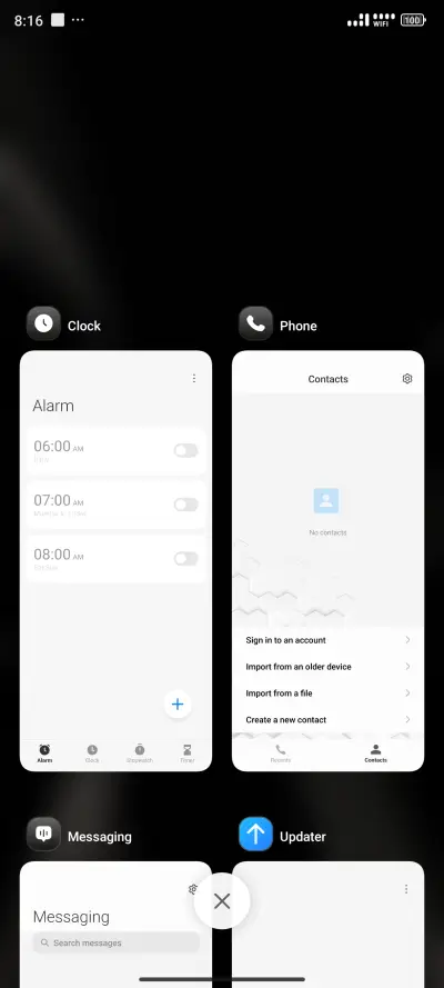 White Abstract - Screenshot 4