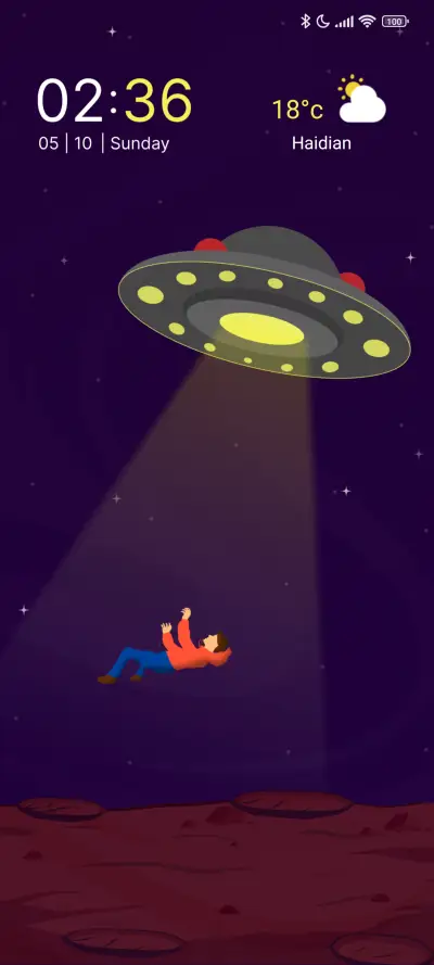 UFO Drift - Screenshot 2