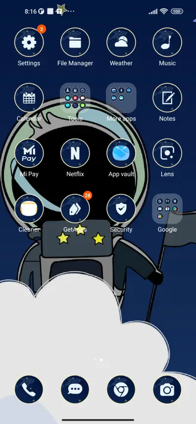 astronaut stars - Screenshot 3