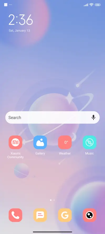 Minimalist planet - Screenshot 2