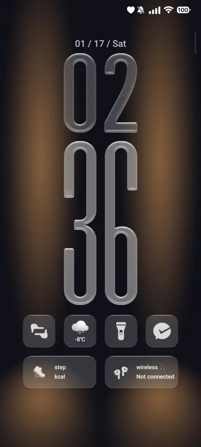 Round Glass 8V - Screenshot 2