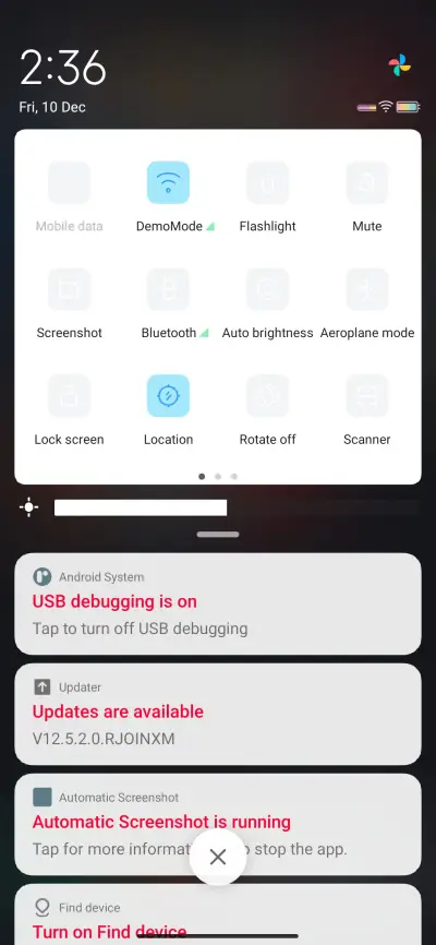 Black UI - Screenshot 5