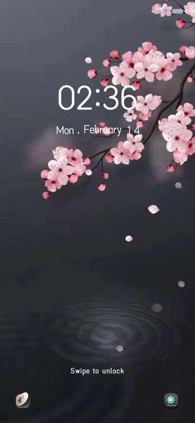 Cherry blossoms THEME for Xiaomi MIUI HyperOS