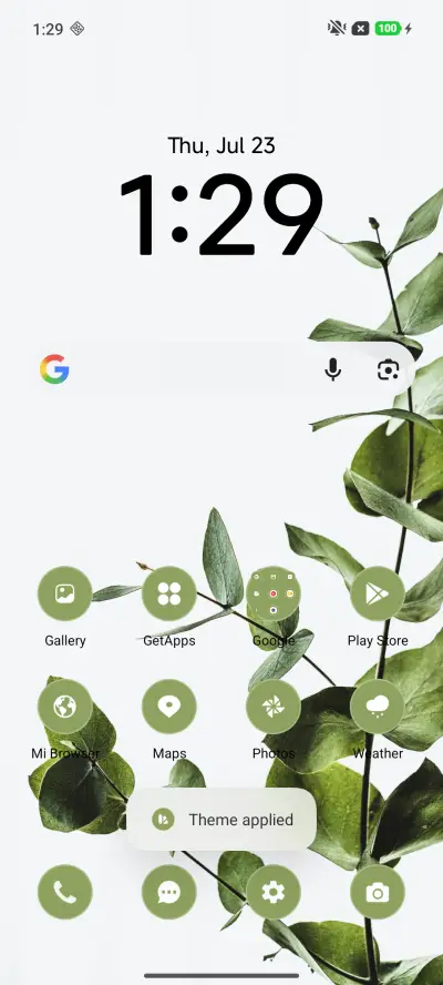 Minimal Leaf - Screenshot 2