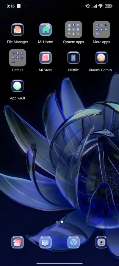 Crystal Blue Glow - Screenshot 3