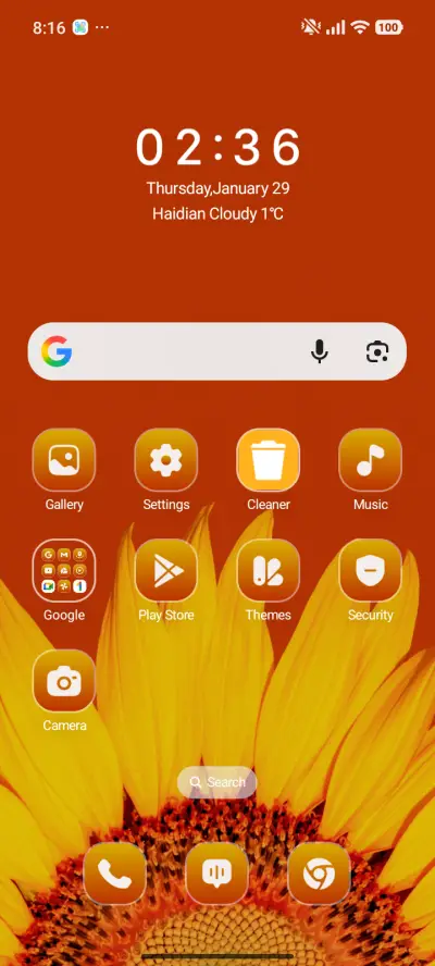 Sunflower CloseUp - Screenshot 2