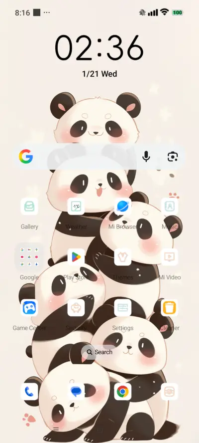A group of pandas - Screenshot 2