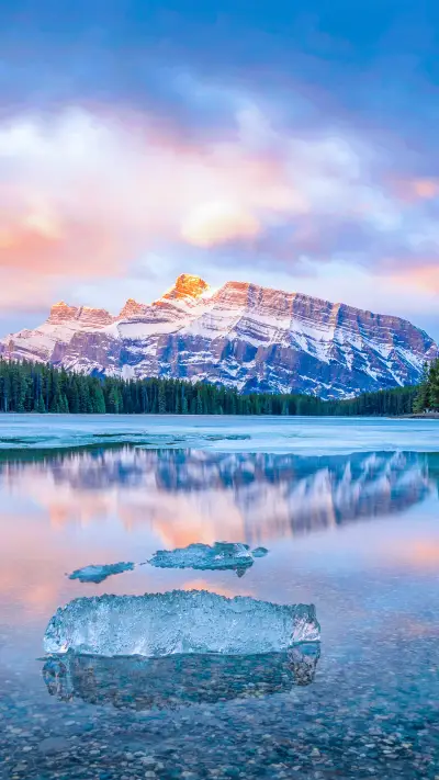 Two Jack Lake in Banff National Park