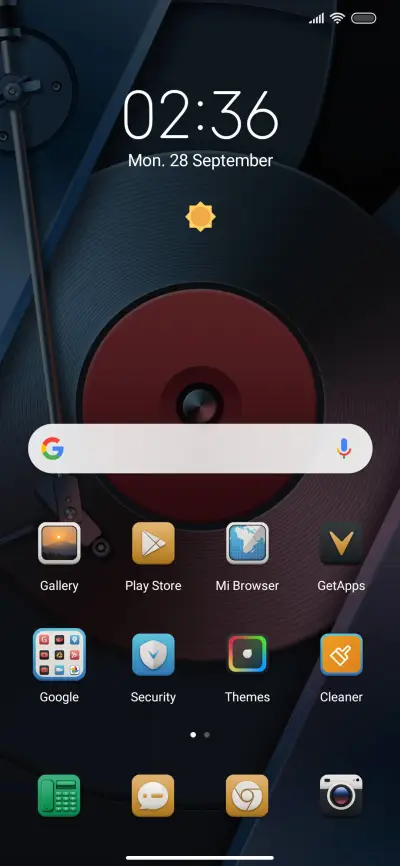 Business Blue - Screenshot 2