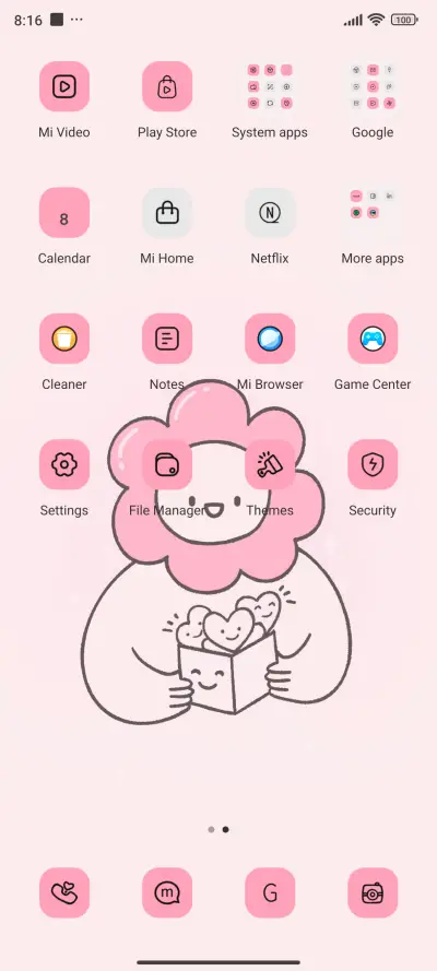 Simple line widget - Screenshot 3