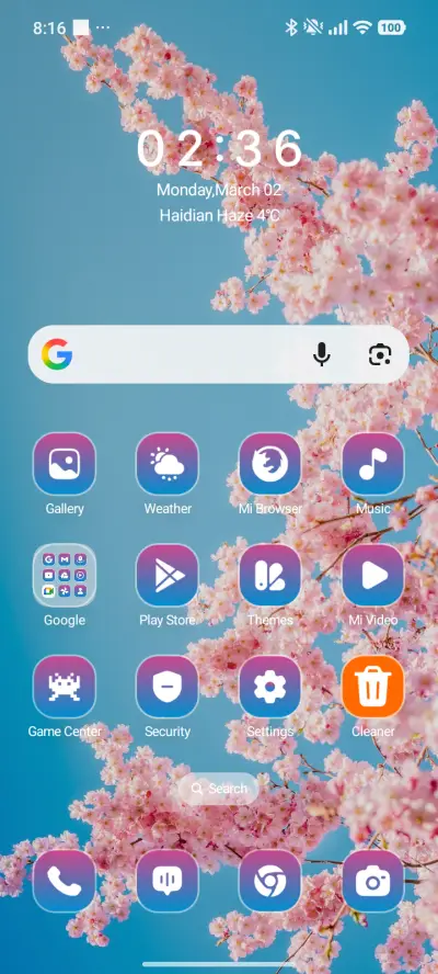 Sakura Flowers - Screenshot 2