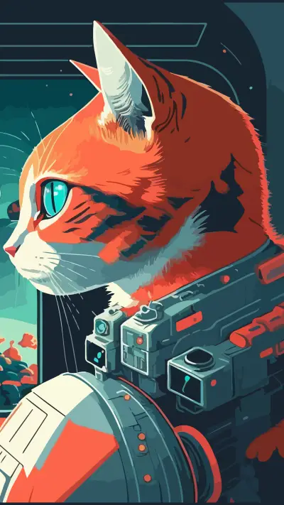 Cyber Cool Cat