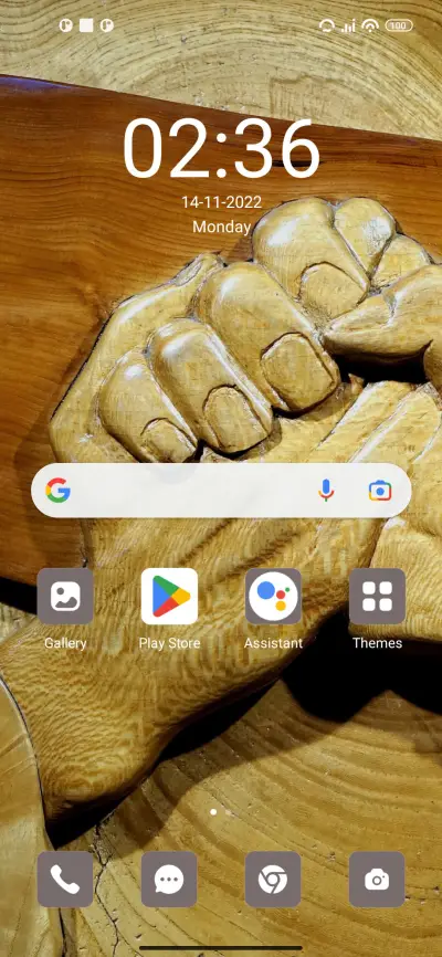 Wooden hand - Screenshot 2