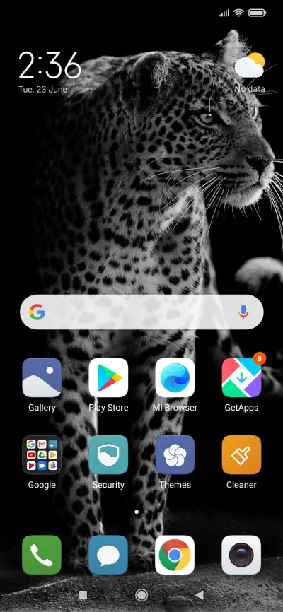 Default UI - Screenshot 1