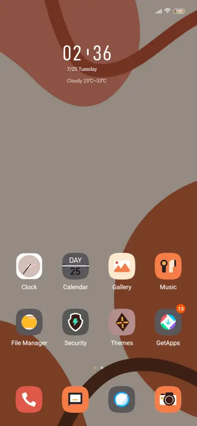 Simple orange - Screenshot 2