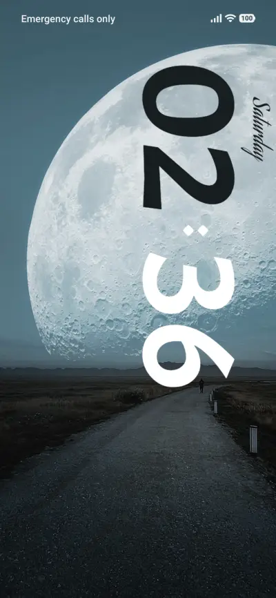 Moon Road THEME for Xiaomi MIUI HyperOS