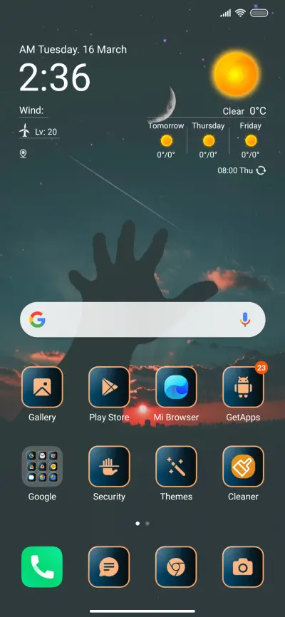 Hand Moon - Screenshot 2