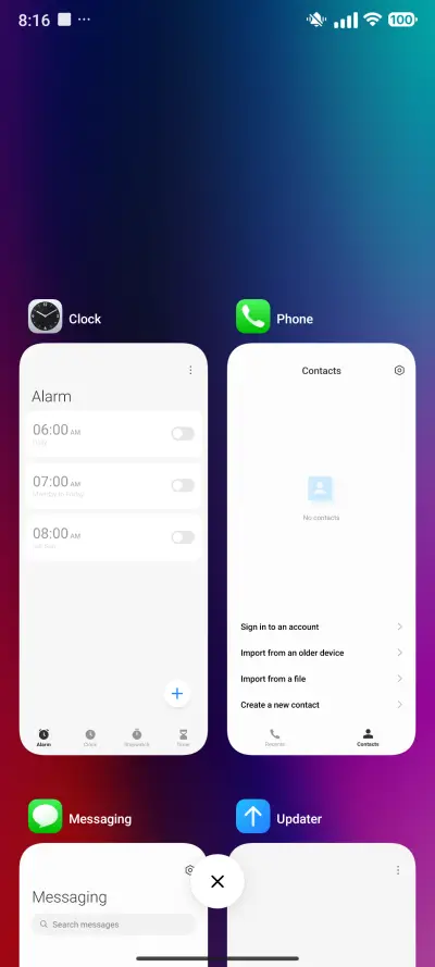 DwBlinOS3 - Screenshot 4