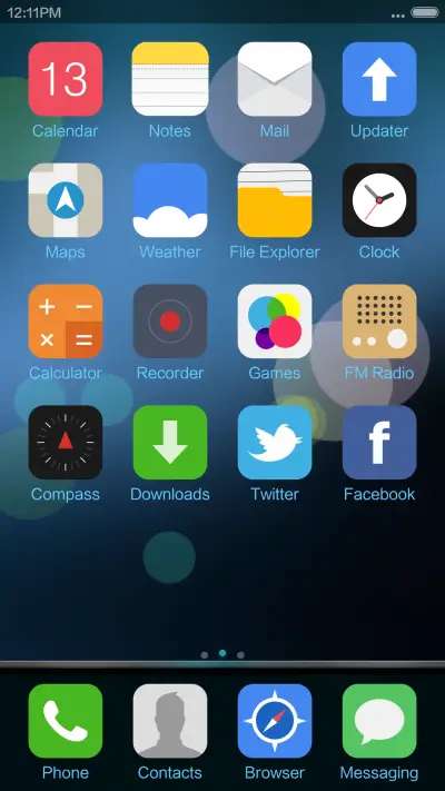 iOS9 Neon - Screenshot 3