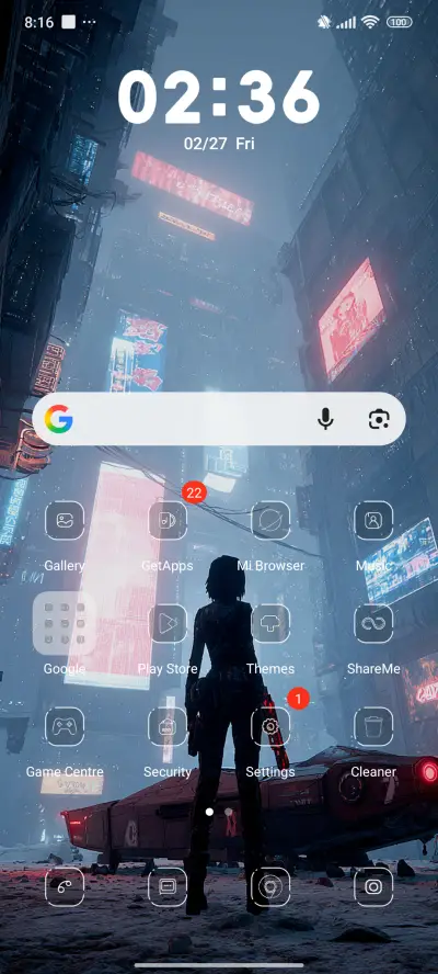 Cyber ​​Neon - Screenshot 2