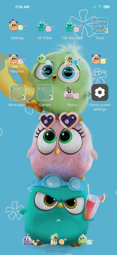 Angry birds swim - Screenshot 4