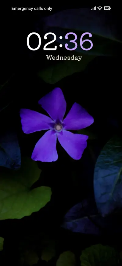 Purple Serenity THEME for Xiaomi MIUI HyperOS