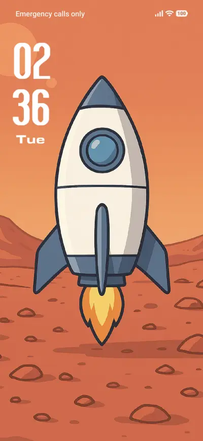 Rocket THEME for Xiaomi MIUI HyperOS