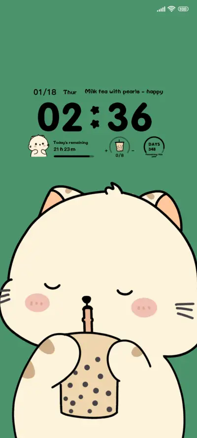 sip of milk tea - Screenshot 2