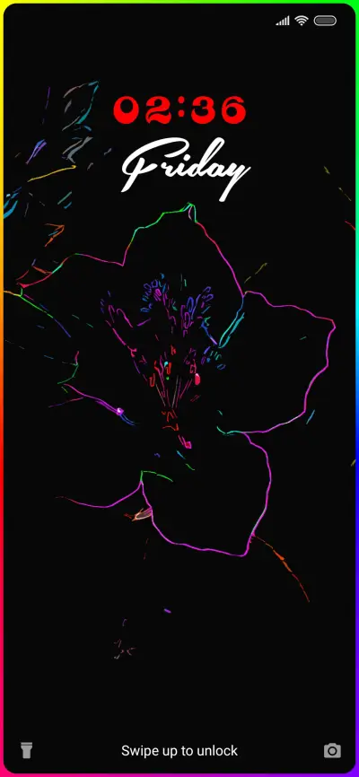Neon Flower