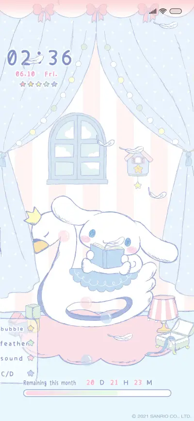 Lazy Cinnamoroll - Screenshot 1