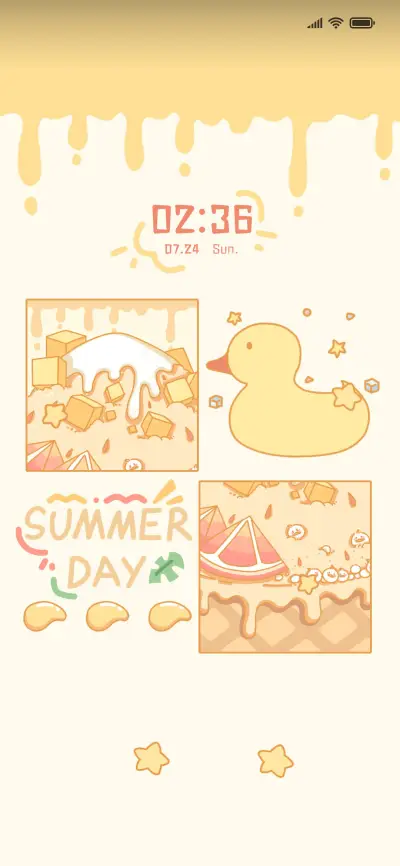 Sweet dew duck