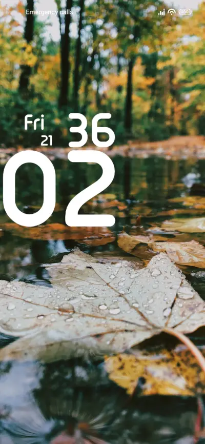Floating leaf