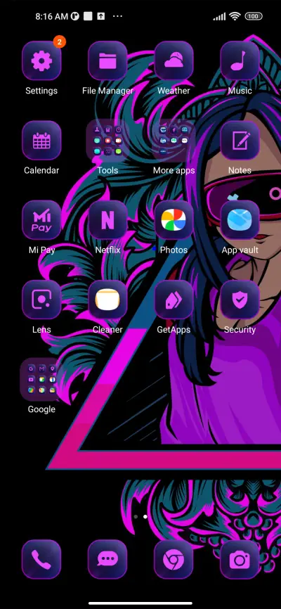 cyber girl - Screenshot 3