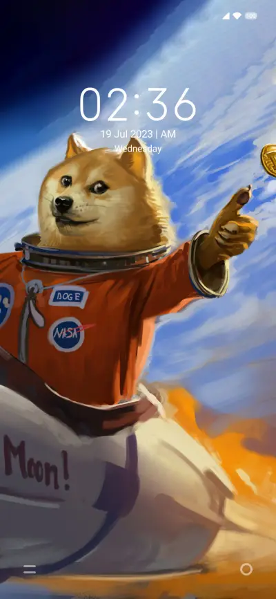 DOGE Galaxy THEME for Xiaomi MIUI HyperOS