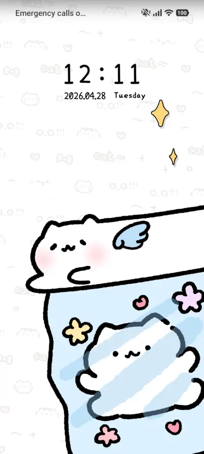 Cute happy cat - Screenshot 1